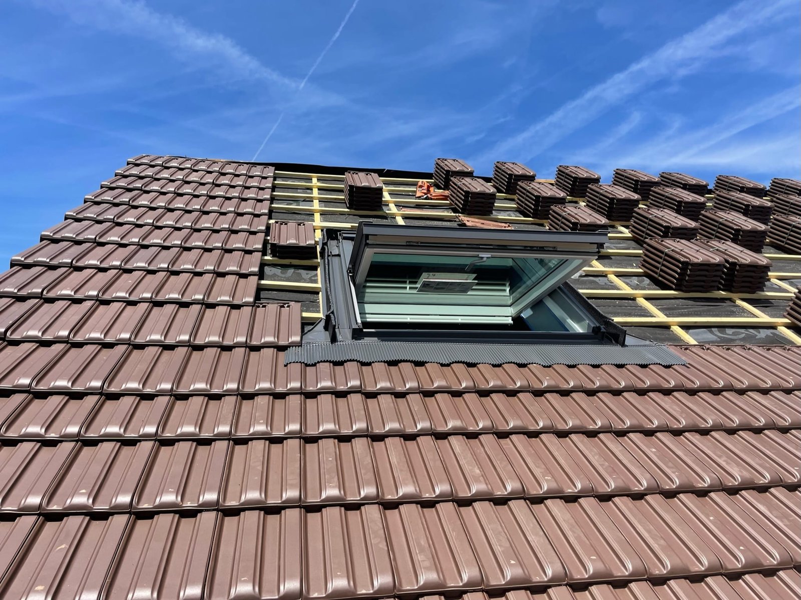 Installation toiture neuve